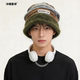 Cold hat planet plus velvet to keep warm and show the face small pile hat