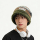 Cold hat planet plus velvet to keep warm and show the face small pile hat