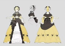 Neon Signs (COS Clothing) Custom Liliana Mirror Soundbells fifteen Anniversary Dress Evil Lady Series