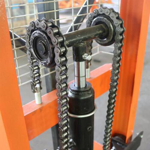 极速爆品手动液i压升高油桶倒料车 多功能翻转装卸堆高车 手动油 - 图1