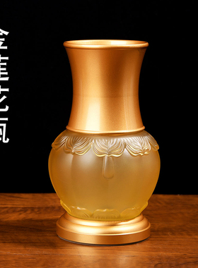 极速台湾铜佛具套装用品家用全套琉璃F供水杯香炉供灯套装摆件佛