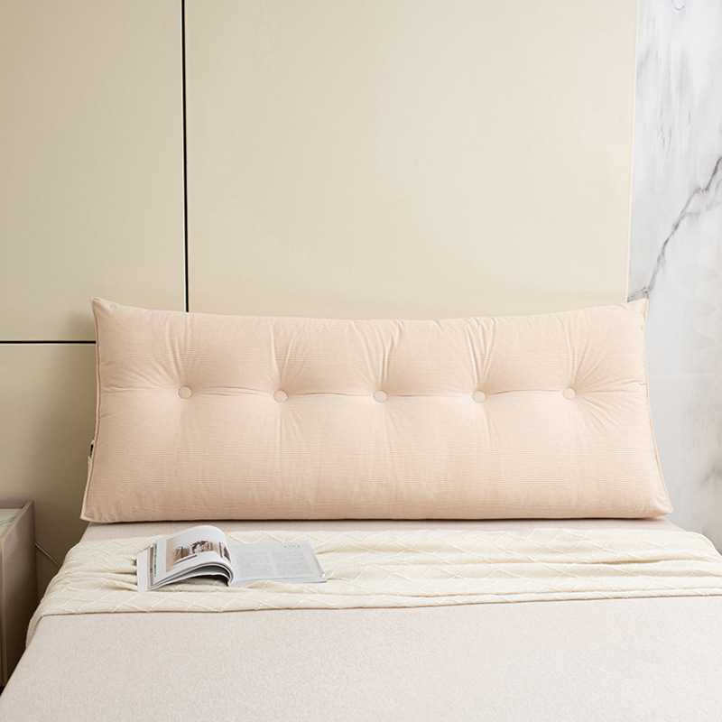 Bedside cushion triangle cushion bed large backrest waist pillow tatami soft package living room bay window simple