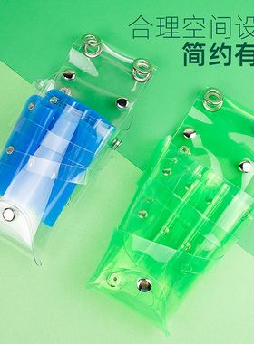速发发腰透美剪刀包斜挎发型师廊包个性创意潮剪发明发工具包