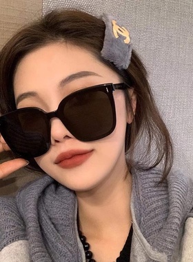 速发白框太太抗U偏202新款潮V光款大脸级感