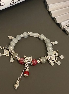 长相思涂山璟叶十七衍生印象手链小众复古设计轻奢水晶串珠手链女