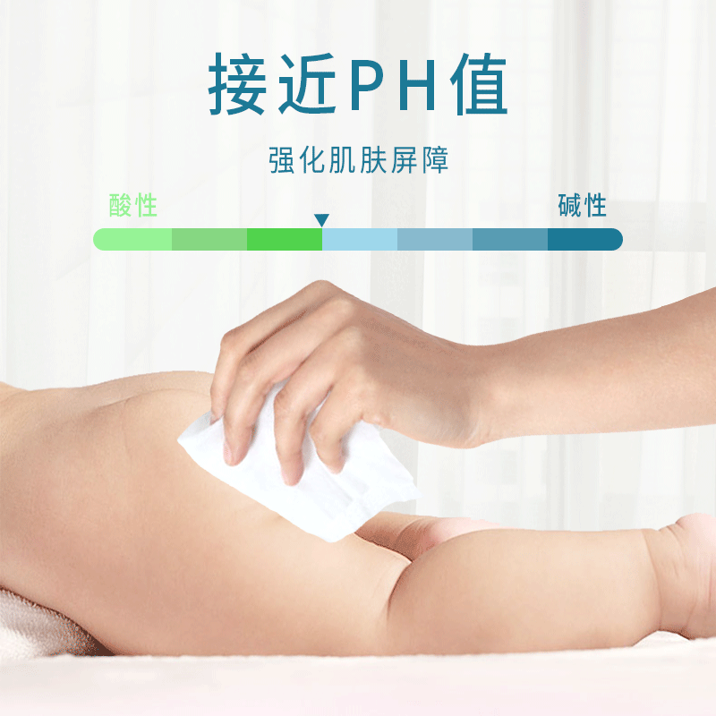 婴儿手口湿巾60抽