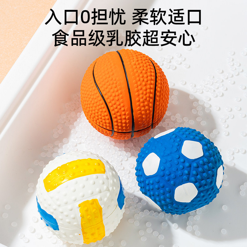 狗狗玩具球耐咬磨牙逗狗狗神器发声自嗨解闷消耗体力橡胶球训练球,淘宝优惠券,粉丝福利购,淘宝优惠卷