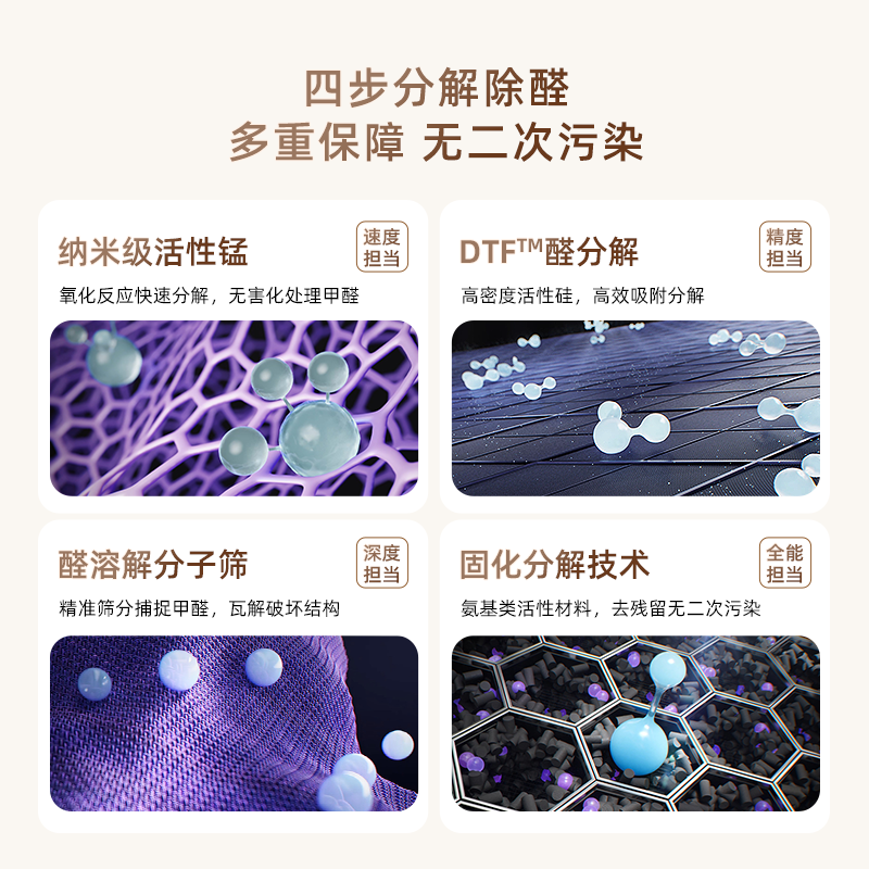 树新风K2空气净化器家用宠物除甲醛菌吸猫毛烟除异味净化机treeow