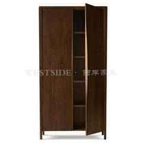 GEAL adult wardrobe solid wood oak-style countryside retro designer Italian style minimalist modern finishing RH bookcase