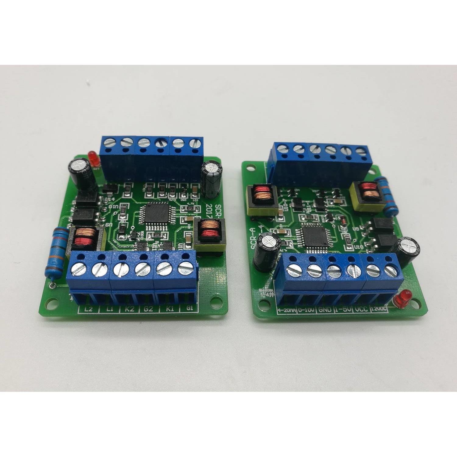 新款单相可控硅触发板器移相SCR-A可以与MTCMTX模块调压调温调速 - 图1