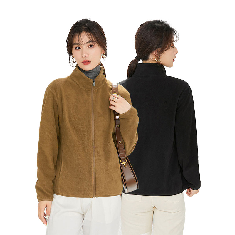 鸭鸭品牌抓绒衣女2025年春秋季新款爆款摇粒绒卫衣加绒时尚短外套,淘宝优惠券,粉丝福利购,淘宝优惠卷