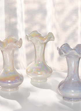 速发高家轻奢花幻水培花瓶客厅插梦级居装饰干花工艺摆件摆设
