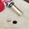 Rapid diamond glass opener tile punch hole glass drilling and grinding tool corner machine