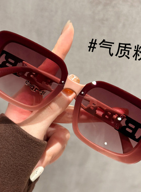 椭圆偏光墨镜女款2025新款高级感