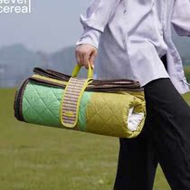 Seven valleys | Picnic Cushion Anti-Tide Mats Thickened Outdoor Camping Wild Cooking Cloth Spring Lawn Mat Portable Waterproof and Folding Z