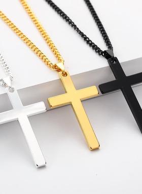Cross cross new men atmosphere necklace accessories男士项炼