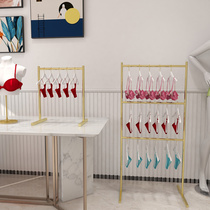 Golden Lingerie Shelf Bra Show Shelves Underwear Shelves Landing Versatile Malls Hanging Shorts Middle Island