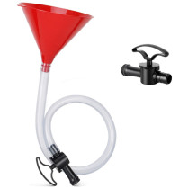 Beverage Funnel Beer Funnel Gathering Bar Rave Beer Funnel Single Tube Double tube with valve