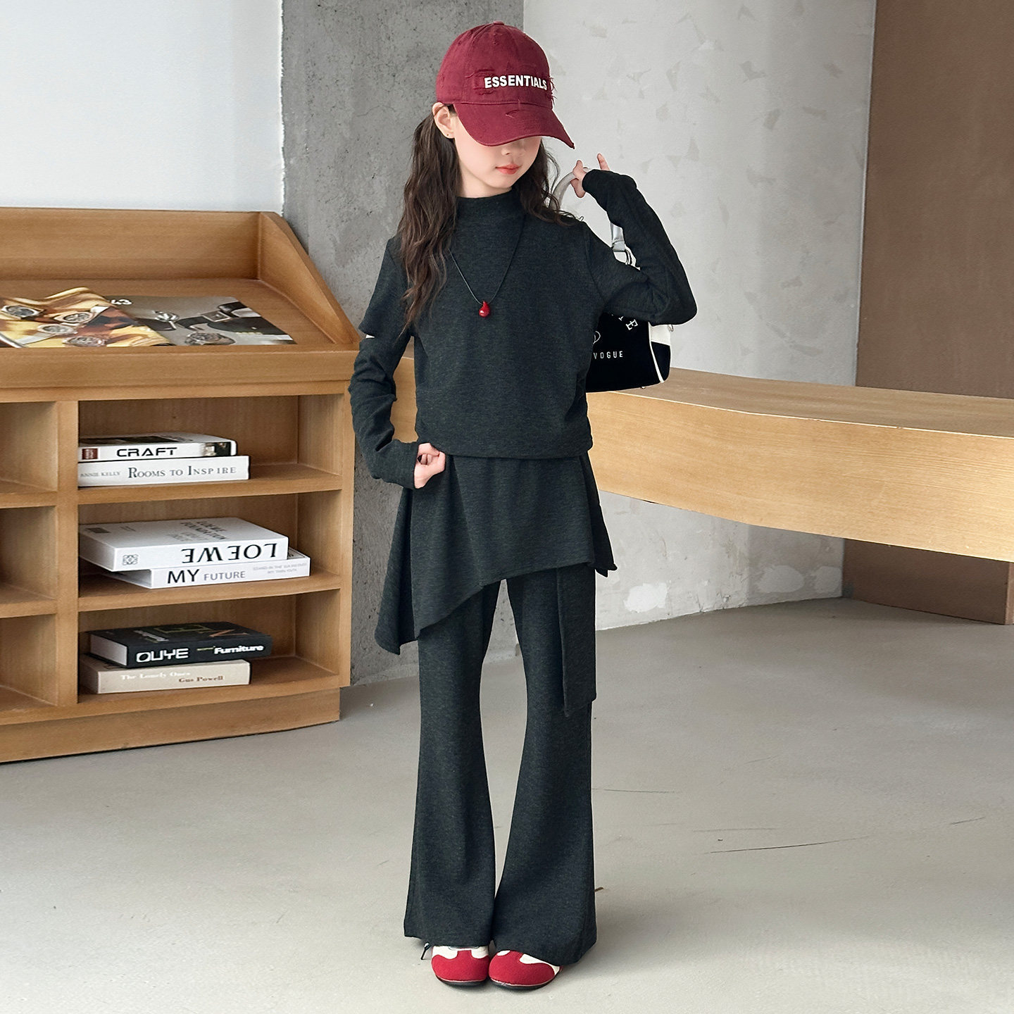 儿童装女童春装卫衣套装2026新款中大童女孩春秋款超好看洋气时髦,淘宝优惠券,粉丝福利购,淘宝优惠卷