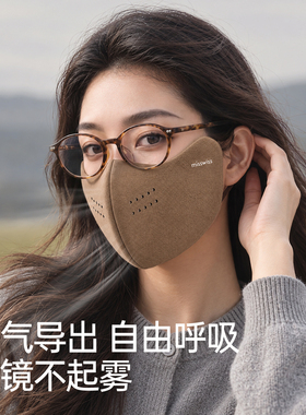 MissWiss保暖透气防风女士口罩