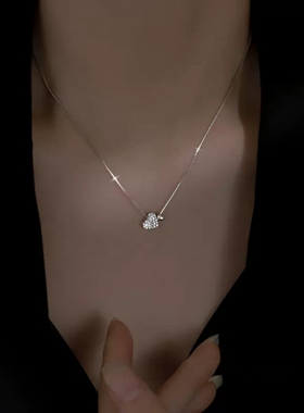 甜美气质简约爱心项链