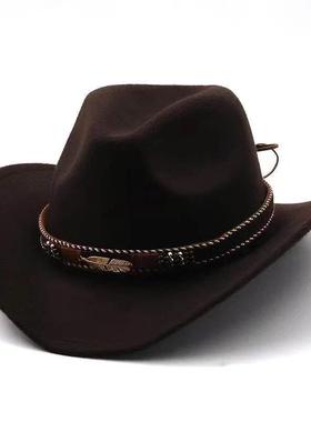 men ndwomaen's hat westePCWrn牛 cowboy jazz sun hat 西0