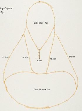 Breast Chain Body Chain Women