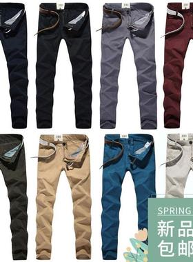 Men's Chinos Large Size Pants Man Cotton Trousers 男士休