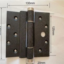 Security door foldout hinge security door plant thickened spray-plastic hinge