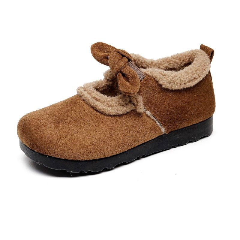 平底勃肯棉鞋女冬季加绒玛丽珍毛毛鞋外穿高级感丑萌棉鞋厚底加厚,淘宝优惠券,粉丝福利购,淘宝优惠卷