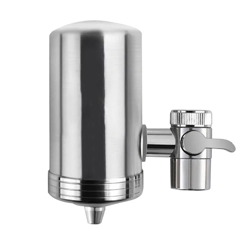 304不锈钢水龙头净水器家用自来水过滤器滤芯式多重净化滤水器