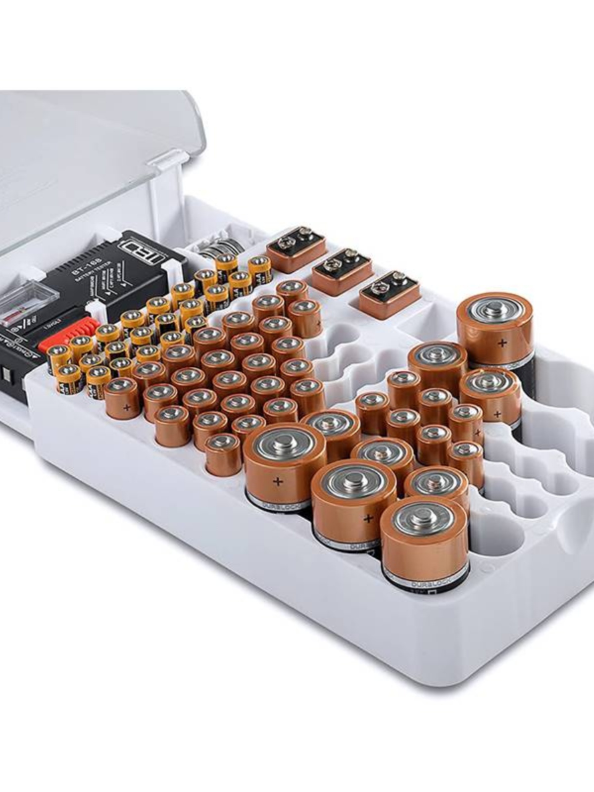 电池收纳盒电池仓相机纽扣七号适用整理盒电量储存带电量检测防水 - 图2