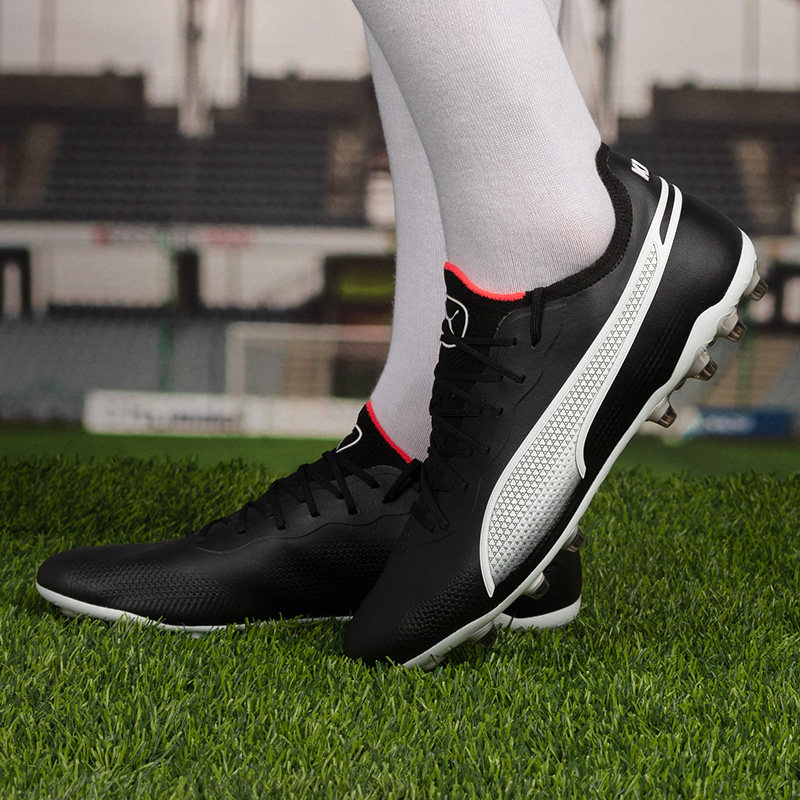 Puma官方正品彪马足球鞋男秋季新款人造草KING ULTIMATE MG短钉鞋 - 图0