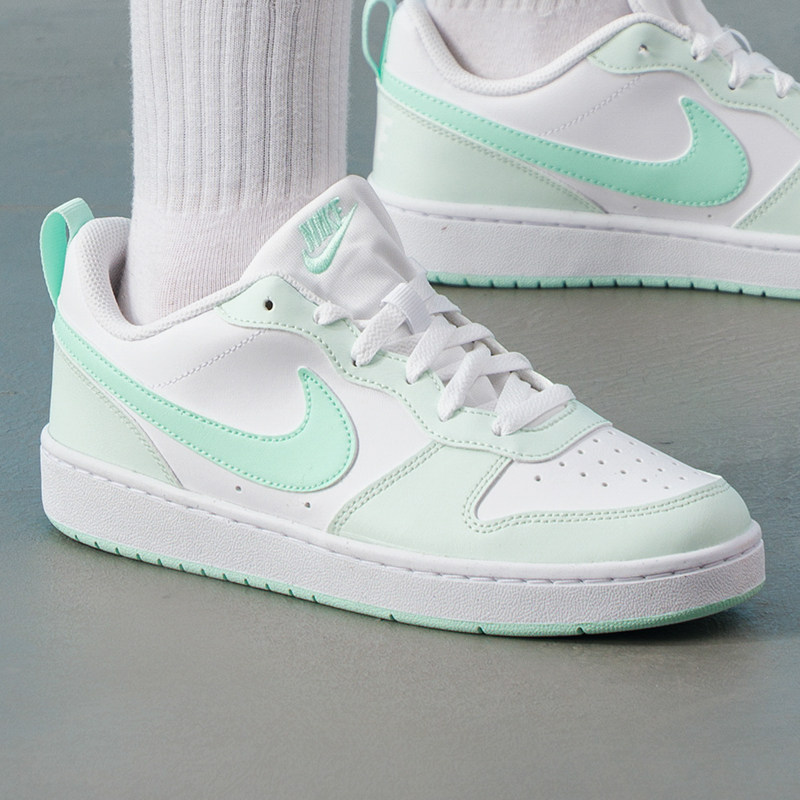 NIKE耐克板鞋女鞋春季新款青少年大童运动鞋COURT低帮休闲鞋,淘宝优惠券,粉丝福利购,淘宝优惠卷