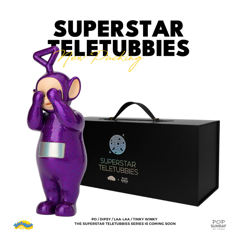 popsunday【五折活动】天线宝宝SUPER STAR巨星潮玩手办生日礼物 - 图3