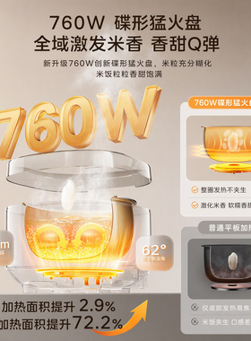 美的低糖电饭煲米汤分离沥米饭4L