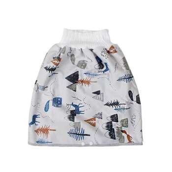 Artifact anti-period waterproof leak-proof skirt safe leak cotton pad diaper pants diaper skirt summer ເດັກຍິງແລະເດັກນ້ອຍ