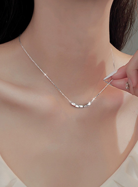 转运珠项链999纯银爆款女配饰