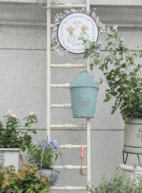 森得源新款上市铁艺梯子爬藤架空间陈列家居N爬梯架摆件饰品花园