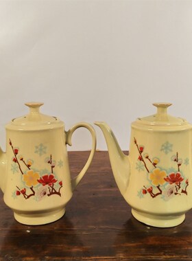 民俗老物件老茶壶茶碗茶盘旧茶具A怀旧复古摆件民俗馆展览装饰摆