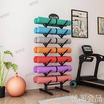 Yoga mat containing shelf Home yoga pavilions multilayer containing shelf foam shaft fitness equipment movable shelve