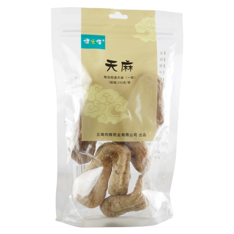健之佳 天麻(一级) 250克/袋 云南昭通天麻袋装 正品 旗舰店