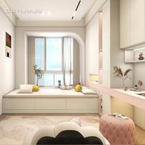 Tatami Overall Terrace Bed Wardrobe Integrated Children Room Bedrooms Multifunctional Full House