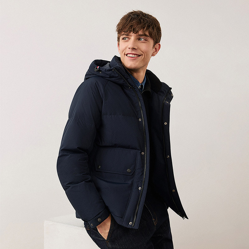 [三防]Navigare意大利小帆船白色休闲羽绒服