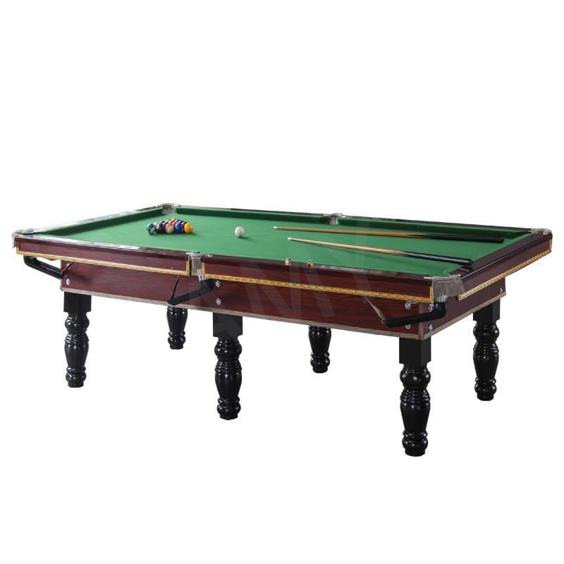 中式球台标准台球桌 家用成人标准型美式黑8桌球台乒乓球二合一 - 图3
