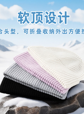 秋冬季新款羊毛帽子女百搭显气质