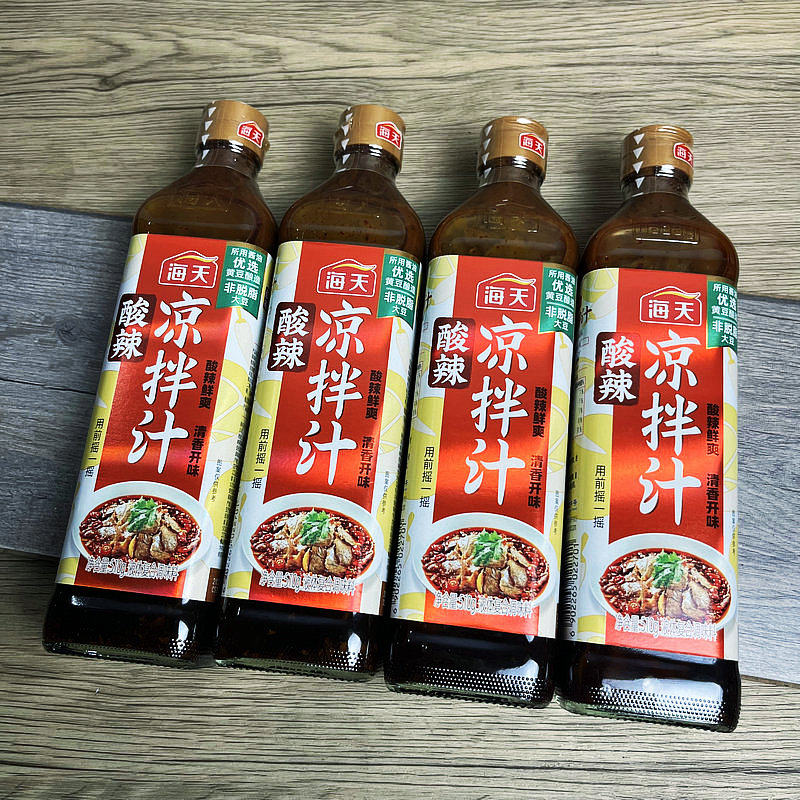 海天酸辣凉拌汁2.1kg 瓶装海鲜捞汁凉拌菜拌面蘸料捞汁调味品510g,淘宝优惠券,粉丝福利购,淘宝优惠卷