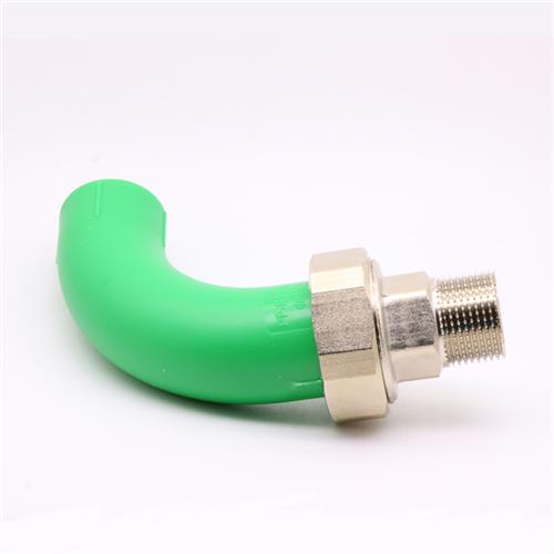 PPR外丝活接弯头20 25 32家装铜内丝活接大弯头顺水弯头4分6分1寸 - 图2