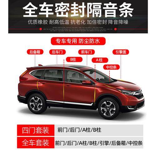 专用奇瑞瑞虎8pro97plus5x3艾瑞泽8汽车门隔音密封条全车胶条改装 - 图1