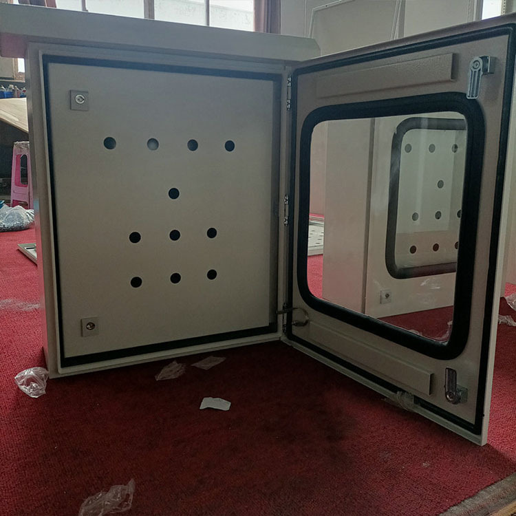 盐城落地户外不锈钢机箱外壳钣金加工厂 - 图2